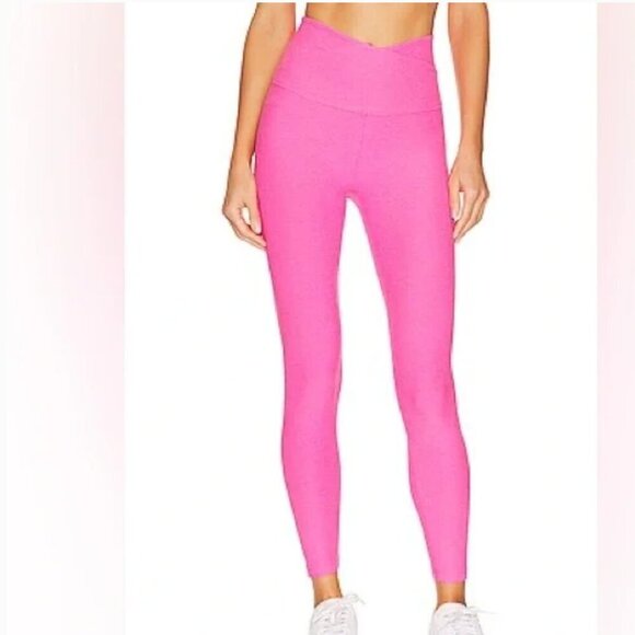 Beyond Yoga Spacedye At Your Leisure High Waisted Legging Pants Pink Size Large - Picture 2 of 8
